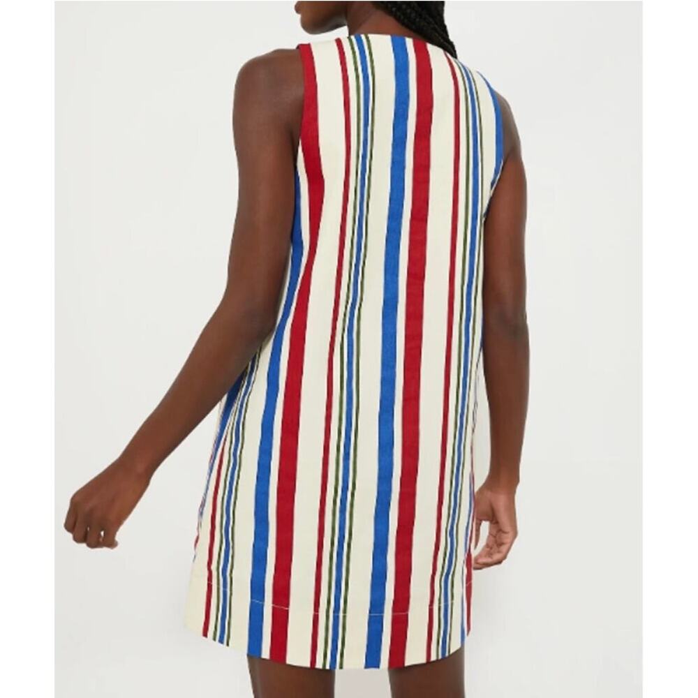 Pomander Place Americana Stripe Kira Mini Dress XL NWT - Picture 5 of 16